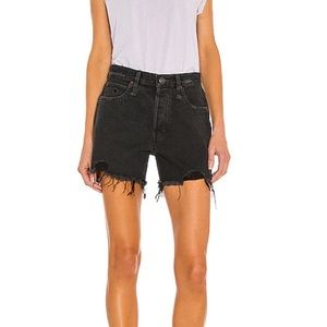 FP Black jean shorts